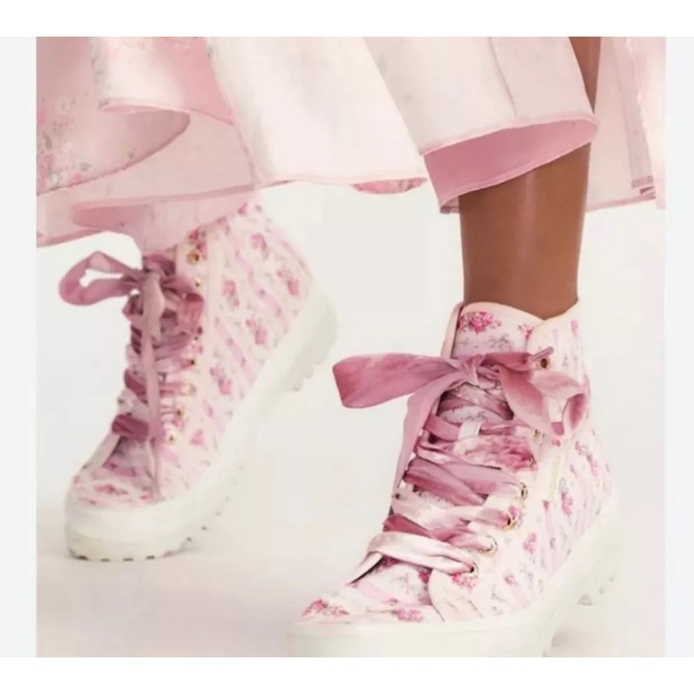 LoveShackFancy X Superga Lug Sole Sneaker - 6.5